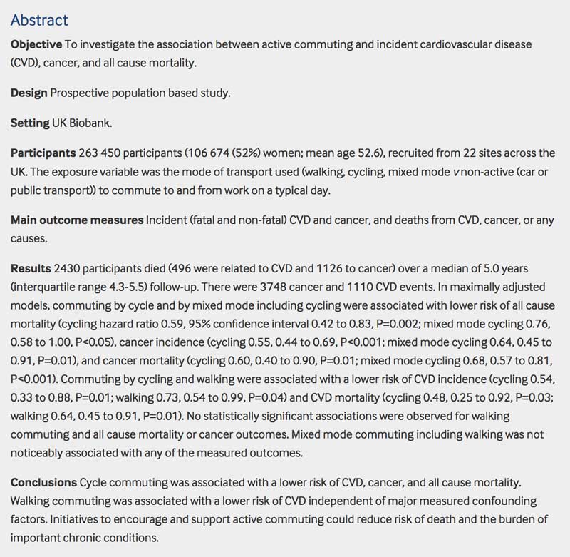 sports bike health study